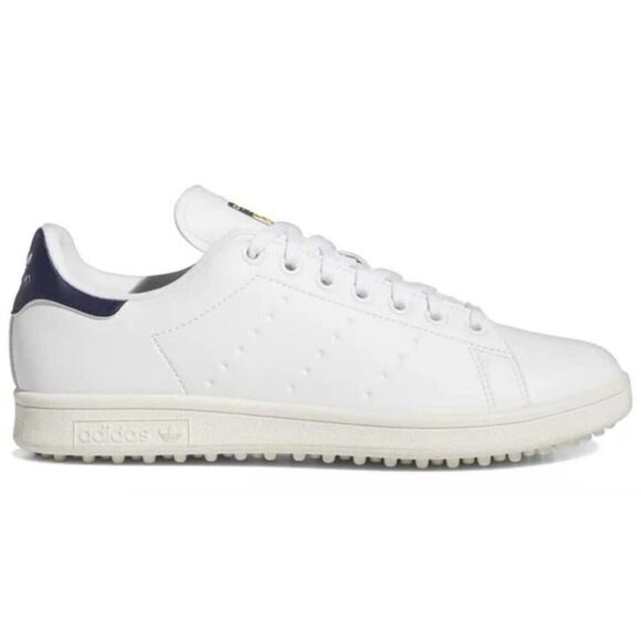 Adidas Stan Smith Golf Men’s Size 9.5-13 Spikeless Golf Shoe White Navy Sneaker - Picture 3 of 10